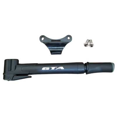 Mini Bomba de ar portátil para Bicicleta Bike com Suporte 80psi com válvula dupla Preste/schrader