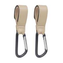 1pc Leather & Aluminum Alloy Stroller Hook, Convenient Pushchair Pram Stroller Hook-And-Loop Hook - Multicolor - View 25