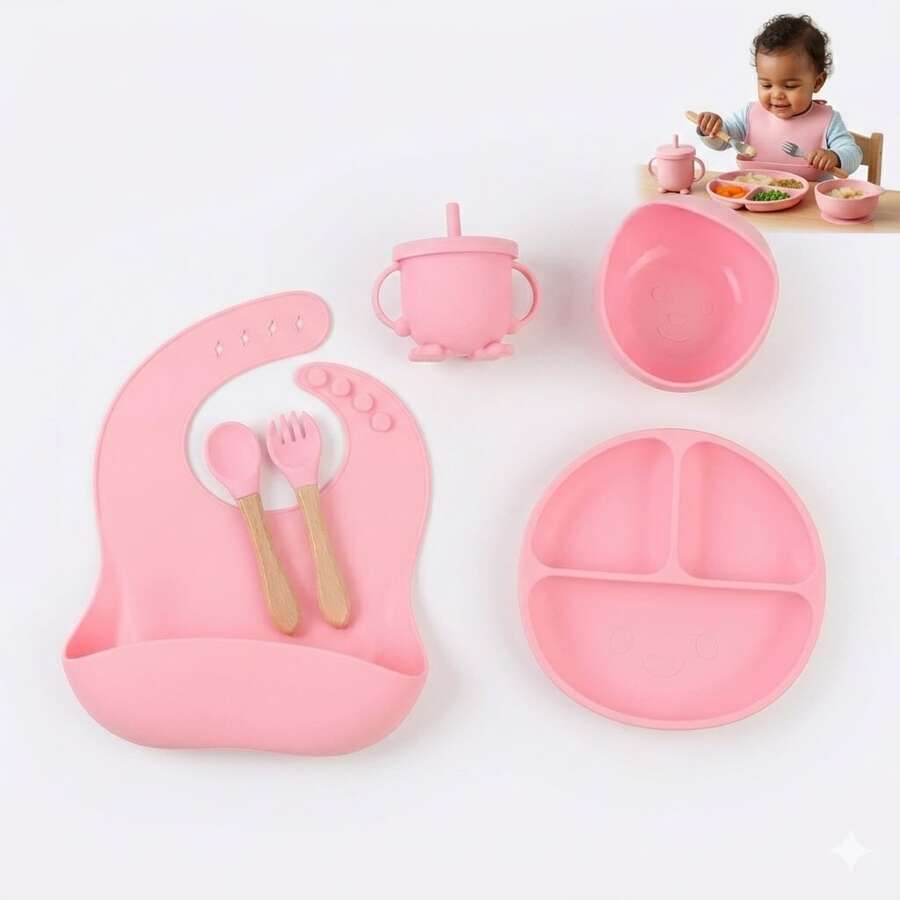 Solid Feeding - Pink - View 1
