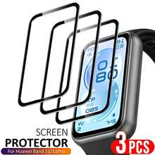 Smart Band Watch Screen Protector 3pcs/Set High Definition Composite TPU Screen Protector Film Compatible With Huawei Band 11/11Pro/10 3D Full Coverage Thin And Adhesive Sensitive Touch Watch Screen Protector Mother's Day Gift - Multicolor - View 12