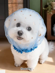 2 Packs Cute And Exquisite Dog Muzzles, Prevent Accidental Ingestion Outdoors, Comfortable And Breathable, Suitable For Small And Medium Dogs Such As Pomeranians And Bichons Frises, Designed To Prevent Pets From Licking Their Mouths - Multicolor - View 6