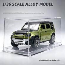 1:36 Alloy Die-Cast Off-Road Racing Car Model, Opening Door Design Metallic Paint Finish Collector Grade Toy Car, Detailed Miniature Vehicle, Perfect Display Piece - Multicolor - View 4