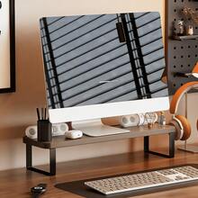 Desktop Storage Organizer, Monitor Riser, Corrects Neck Posture, Computer Screen Stand, Monitor Riser Base, Multiple Sizes Available, Desktop Accessory - View 3