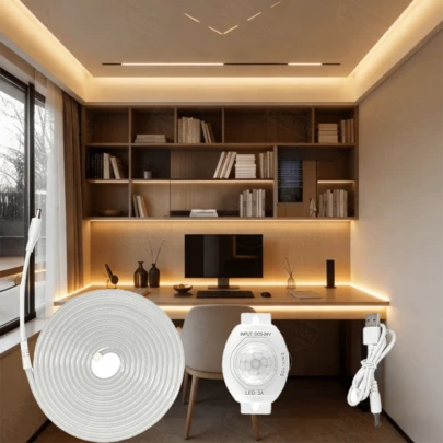 Đèn ngủ cảm biến chuyển động hình mai rùa, nguồn USB 5V, góc cảm biến 120°, phạm vi cảm biến 3-5 mét, ánh sáng LED trắng ấm.