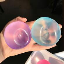 1个可塑形慢回弹凝胶材质水晶球挤压玩具，治愈系马卡龙色系，半透明果冻质感，减压挤压玩具，适合日常减压、学生课间休息、办公室解压、节日礼物、男孩女孩玩具、挤压玩具、减压玩具 - 彩色 - 查看 2