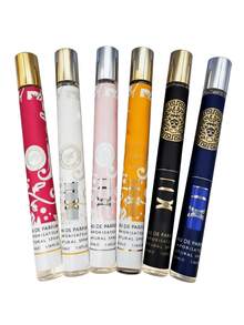 6pcsX35ml Arabian Perfumes Lasting Fragrance Spray Floral Scent Eau De Parfum Cologne Deodorants High Quality Gifts Small Test Tube - LTF-026-000 - 查看 8