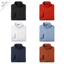 Spring And Autumn Workwear Outdoor Jacket 6-Color Pack Windproof Waterproof Stand Collar Windbreaker Custom Logo Corporate Uniform Coat - Multicolor - View 8