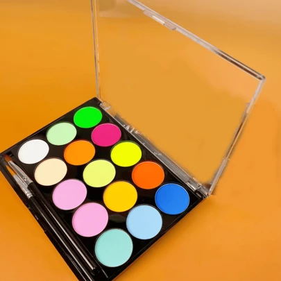 15 Colors Watercolor Paint Set, Vibrant Colors For Painting, School Supplies