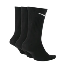 Nike Classic Fashion Versatile Minimalist Daily Sports Socks Unisex 3 Pairs Mid-Calf Training Socks SX7676 - SX7676-010 - View 5
