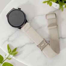 1条18mm/20mm/22mm弹力表带，兼容三星Galaxy Watch7/6/5/4（40mm/44mm），男女通用运动尼龙弹力表带，带磁扣，适用于各种智能手表，日常佩戴时尚表带 - 22mm - 查看 14