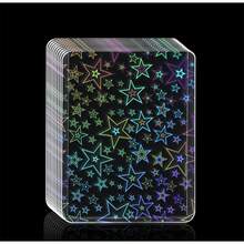 10pcs Holographic Hard Card Sleeves - Laser Card, Game Card Protective Covers, Waterproof High-Quality Holographic Hard Card Sleeves - Star Card/Game Card PKM, PTCG, TCG, TGO Music Festival Best Collection Card, Gift Accessories - Multicolor - View 14