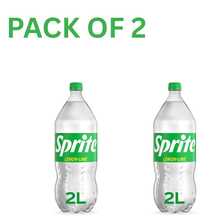 Sprite Lemon-Lime Caffeine Free Soft Drink, Refreshing Citrus Flavor – 2L Bottles (Pack Of 2) - 15g - View 1