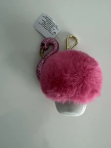 Keychain Holder Gel Holder Included At Random Bath B&BW Original Silicone And Glitter Figures Boot Flower Basket Cake Coquette Heart Seahorse Banana Suitcase Butterfly Christmas Cereal Milk Apple Villain Frosty Sausage - 玫紅色 - 查看 2
