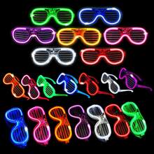 22 PCS LED Light Up Glasses Bulk 5 Colors Glow Glasses Glow In The Dark Party Supplies Neon Party Favors  For Adult Glow Sticks Light Up Glasses Fit Holiday Birthday,Wedding,Valentine's Day And Halloween Party Supplies Cosplay - Xem 8