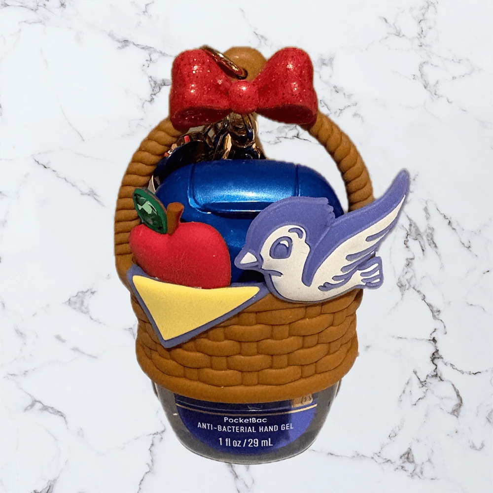 Keychain Holder Gel Holder Included At Random Bath B&BW Original Silicone And Glitter Figures Boot Flower Basket Cake Coquette Heart Seahorse Banana Suitcase Butterfly Christmas Cereal Milk Apple Villain Frosty Sausage - 卡其色 - 查看 1