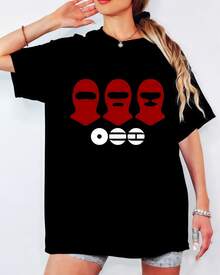 BTSBTS Arirang Member Names Print T-Shirt | K-Pop Fan Support Casual Top - Black - View 11
