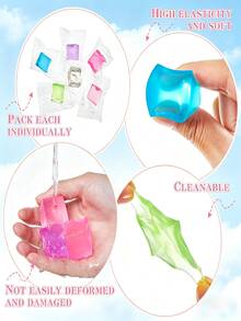 Soft Cute Muscle Candy Stress Relief Toy, Mini Pocket Malt Texture Squishy Toy, Adult Stress Relief Toy, Back To School Gift - Multicolor - View 4