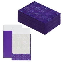 60pcs/Set 66x91mm Heart Design Premium Photo Protection Card Sleeves, Holographic Effect, Durable PP Material, Acid-Free Smooth Shuffling, Suitable For Collectible Cards, Idol Photos, MTG/PKM/PTCG Game Cards - Multicolor - View 13