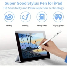 New For Ipad Special Stylus Pen, One-Touch Startup, Apple Pen With Battery Display, Suitable For Ipad 9/10/11, For Ipad Pro, For Ipad Air, For Ipad Mini Devices, Electronic Stylus Pen With Tilt Sensitivity, Anti-Drop Handwritten Function, Tablet Accessories, With 3 Interchangeable Pen Heads For Electronic Signature - 查看 8