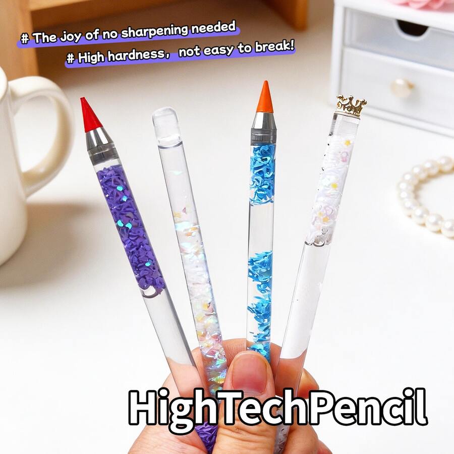 High-Tech Unbreakable, No-Need-To-Sharpen, Fade-Resistant Pencils For Elementary School And Preschool Children