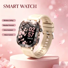 2026新款智能手表 - 男女通用，支持无线语音通话、消息通知、健身追踪、音乐控制；兼容安卓和iOS系统 - 查看 7