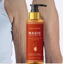 Magic Body Oil, Hydrating Skin Care, Tightens, And Firms For Arms, Legs, Hips, Buttocks, Intimate Areas & All Body Skin, Deeply Nourishing, Long-Lasting Moisture, Massage Spa Gifts - Tea Flavor - View 5