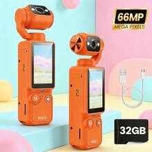 Portable Handheld Camera Orange