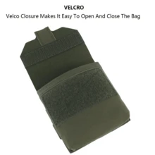 1PC 5.56 9mm Tactical Waist Pack, MOLLE Compatible Magazine Pouch For Hunting Airsoft, Lightweight GP Utility Bag With Elastic Retention - Multicolor - View 7