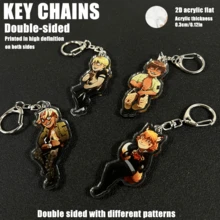 TPOF/BTD/YKMET, (LAWRENCE,STRADE,REN) Móc khóa acrylic, hình nhân vật hoạt hình, thiết kế hai mặt khác nhau, móc khóa sưu tầm, phụ kiện túi xách, phụ kiện xe hơi, quà tặng ngày lễ và sinh nhật - YKMET BTD - Xem 3
