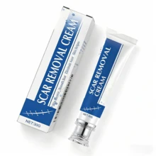 30g Silicone Scar Gel Scar Removal Cream, Night Treatment For Acne, Surgical Scars, Keloid Bump & Stretch Marks - D-棕色 - 查看 1