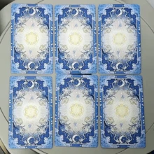 Silent Desolate Tarot Cards English Version Mysterious Divination Card Game 78 Cards With An Ethereal Art Style - Multicolor - View 3
