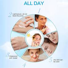 Facial Moisturizer - Strengthens The Skin Barrier, Hydrates And Retains Moisture, And Is Suitable For Outdoor Use. Provides Deep Hydration; Suitable For All Skin Types. - 白色 - 查看 4