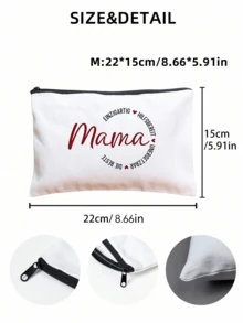 Túi đựng mỹ phẩm nhỏ MEJOSER, món quà tuyệt vời nhất dành cho mẹ và bà, quà sinh nhật, quà Giáng sinh, túi đựng đồ dùng vệ sinh cá nhân, phụ kiện thời trang. - nhiều màu - Xem 7