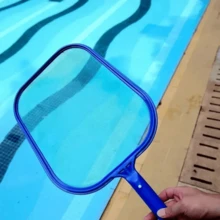 Jaring Penyaring Kolam Renang Berukuran 43x29cm, Cocok untuk Tiang 2cm (Tiang Tidak Termasuk), Sesuai untuk Kolam Renang, Bak Mandi Air Panas, Kolam Ikan, dan Akuarium, Efektif Menghilangkan Daun, Serpihan, dan Partikel Kecil - beraneka warna - View 4