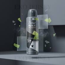 Dove Men+Care Advanced Invisible Fresh Spray Deodorant 72H Antiperspirant 150ml Pack Of 4 - 新鮮的 - 查看 9