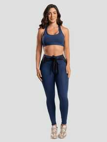 Women's Butt Cover With Band To Tie Massam Fitness - màu đen - Xem 6