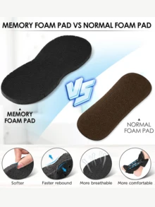 Adjustable Ankle Brace, Built-In Aluminum Splint Adjustable Foot Support, With Cushioned Support, Suitable For High Heels, Athletes, Workers And Elderly, Soft And Elastic Fabric - Black - View 5