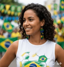 Earrings For The Brazil 2026 World Cup - EARRING 31 - View 1