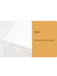 Caja de almacenamiento transparente de gran capacidad de PP, organizador de escritorio para bolígrafos de colores, lápices, pinceles, artículos de papelería para estudiantes, estuche de lápices minimalista y creativo - A - Ver 5