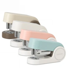 26/6 便携式桌面订书机，办公用品文具工具 - 多色 - 查看 7