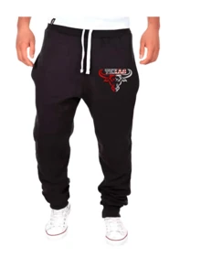 KIT 2 Texas Jogger Sweatpants In BLACK And GRAY - Multicolor - View 3
