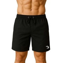 KIT 3 Camiseta + 3 Short Tactel Elastano Bermuda Dry Fit Masculina BERZEK Old School Academia Original 6 PEÇAS - Preto, Azul e Branco - Visão 9