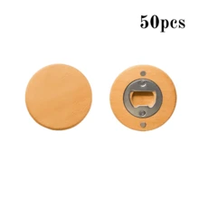 Apribottiglie magnetico personalizzato, personalizzabile con nome/testo/data/logo ecc., apribottiglie in bambù rotondo con funzione magnetica, si attacca al frigorifero, adatto per amanti della birra, ospiti di matrimoni, cucine, bar e feste, adatto per casa, ristoranti, soggiorni, cucine, pub, feste di compleanno, ricevimenti di inaugurazione della casa, ricevimenti di matrimonio, decorazione della casa, ecc. La scelta migliore come regalo per lei/lui. - Cachi - Visualizzare 17