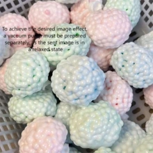 1個珍珠奶泡感壓力球，冰皮可塑壓力舒壓球，超薄手工球，完美禮物，生日禮物，理想禮物，驚喜禮物，節日禮物，情侶禮物，萬聖節禮物，聖誕禮物，送給遊戲愛好者的精緻禮物，禮物，捏捏玩具，舒壓必需品，若要達到圖片效果，您需要自備充氣泵，寄出產品為放鬆狀態 - 彩色 - 查看 15