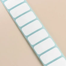 1200pcs/Roll Multi-Purpose Label Stickers, Diamond Painting Accessories Labels, Self-Adhesive Storage Container Labels, Blank White Writable Square Stickers For Kitchen Organization, 5D DIY Diamond Painting Tools Classification Markers - View 5