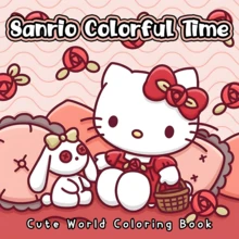 SANRIO 1本三丽鸥多彩时光：可爱的三丽鸥涂色书，适合成人和青少年，24页各种可爱的三丽鸥角色场景线条画，是放松身心、缓解压力的理想选择。也是返校季、母亲节、父亲节和儿童节的绝佳礼物。 - 填色本 - 查看 2