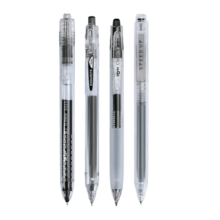 Gel Pen Simple 0.5 Black High-Value Student Quick-Dry Easy To Write Brush Pen Signature Pen 6-Pack (4 Pens And 2 Refills) - Multicolor - View 6