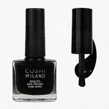 COSMI MILANO One Piece 9ml Effect Nail Polish With Moisturizing And Nourishing Treatment And Professional Salon Gloss Finish. With A Glossy Glass Effect, Natural Transparent Gel, Long-Lasting, Quick-Drying For Elegant And Professional Nail Care, Very Suitable For Use In Spring And Summer. - 黑色的 - 查看 1
