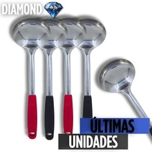 Stainless Steel Ladle For Serving Beans, Soup, And Sauce. Durable And High-Quality. - KIT OF 2 UNITS - View 7