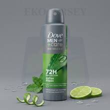 Dove Men+Care Advanced Extra Fresh Spray Deodorant 72H Antiperspirant 150ml Pack Of 3 - 格外新鮮 - 查看 4